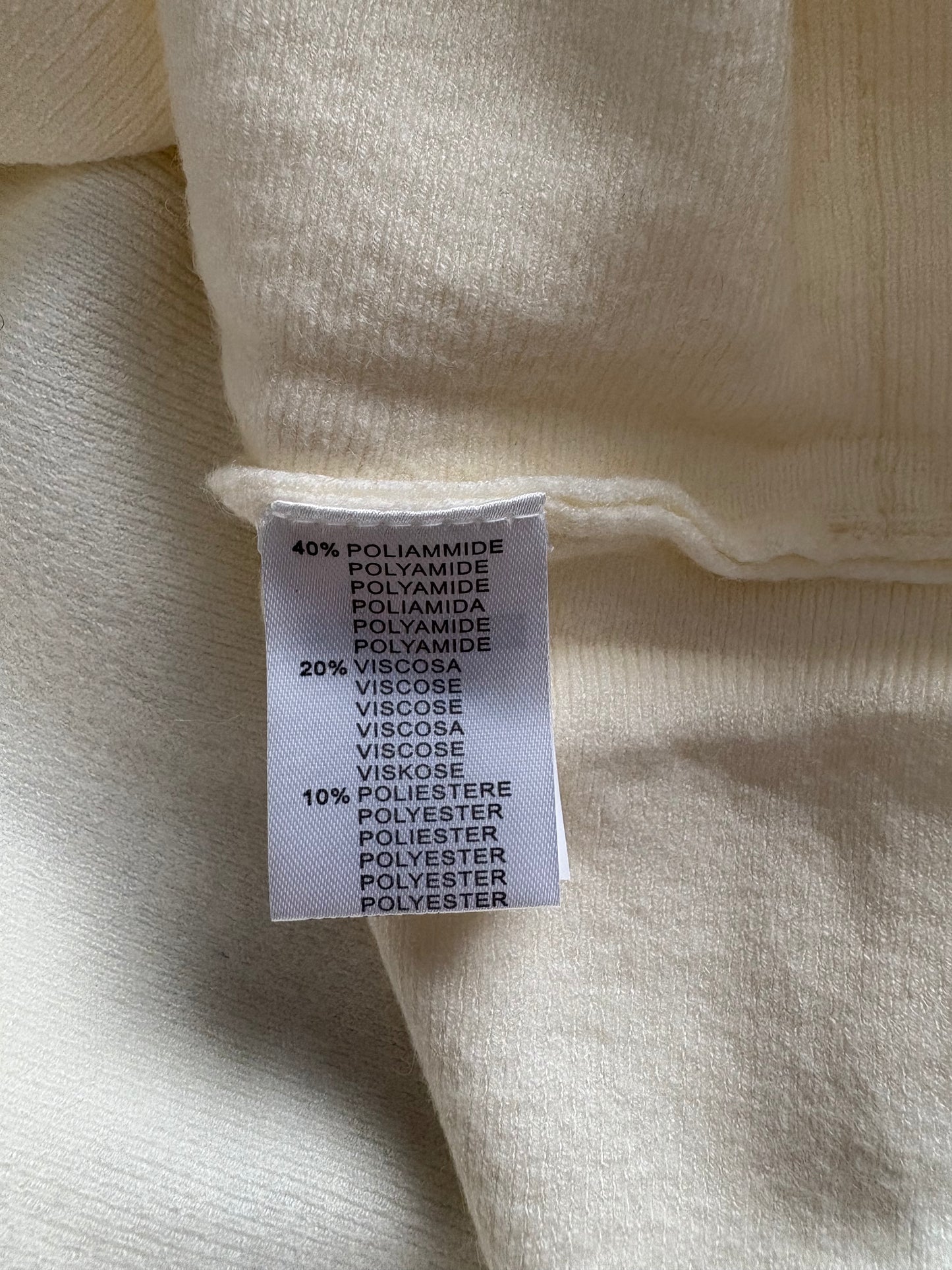 M&V Knitted lounge Set Colour Cream One Size 8-16