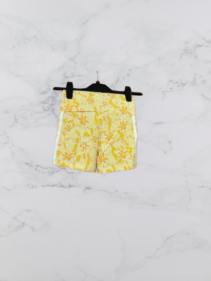 Adidas Originals Island Club All Over Print Shorts Colour Cream White Size 2XS