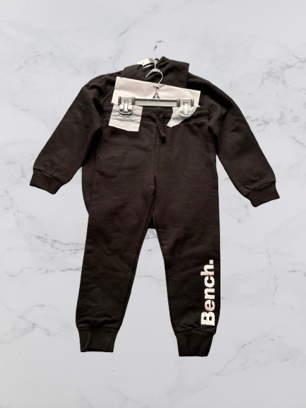 Bench Hooded Tracksuit Colour Black Size 4-5 Years