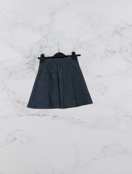 John Lewis Jersey Panel Pleated Skirt Colour Grey Size 3 Years