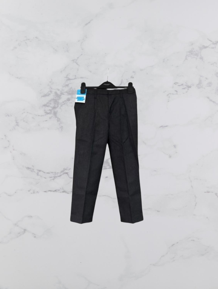 John Lewis Generous Fit Trousers Colour Dark Grey Size 5 Years