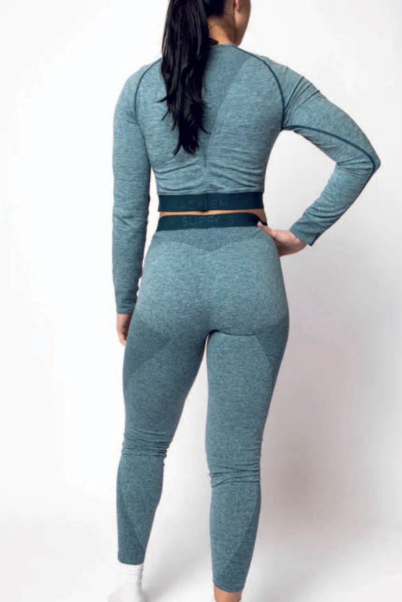 Supremacy Cross Leggings Colour Tropical Blue Size M