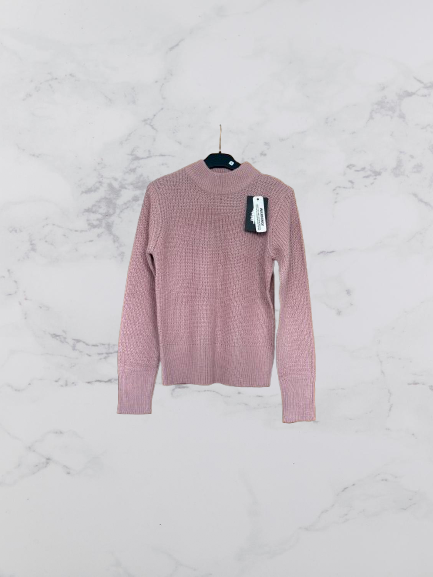 City Comfort knitted high neck jumper Colour Rose Size 9-10 Years