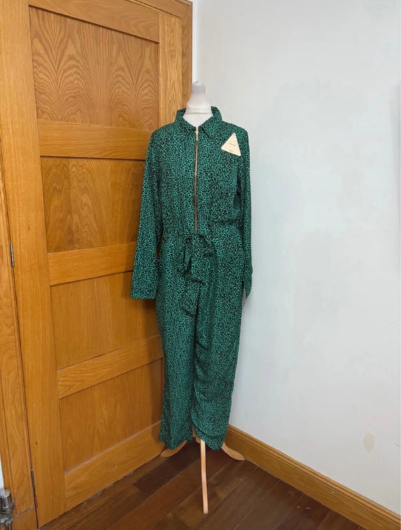 Dancing Leopard Roxanna Jumpsuit Colour Green/Black