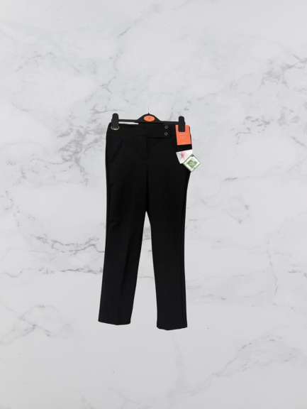 John Lewis Girls Trousers Regular Fit Colour Black Size 7 Years