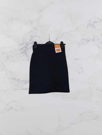 John Lewis Jersey Tube Skirt Colour Black Size 8 Years
