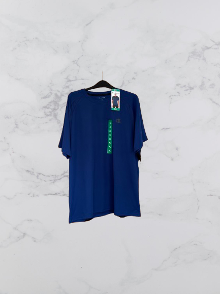 Champion Short Sleeve T-Shirt Colour Navy Size XL