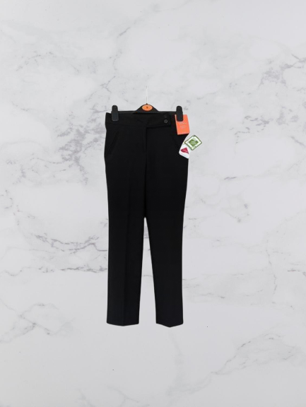 John Lewis Girls Trousers Regular Fit Colour Black Size 8 Years