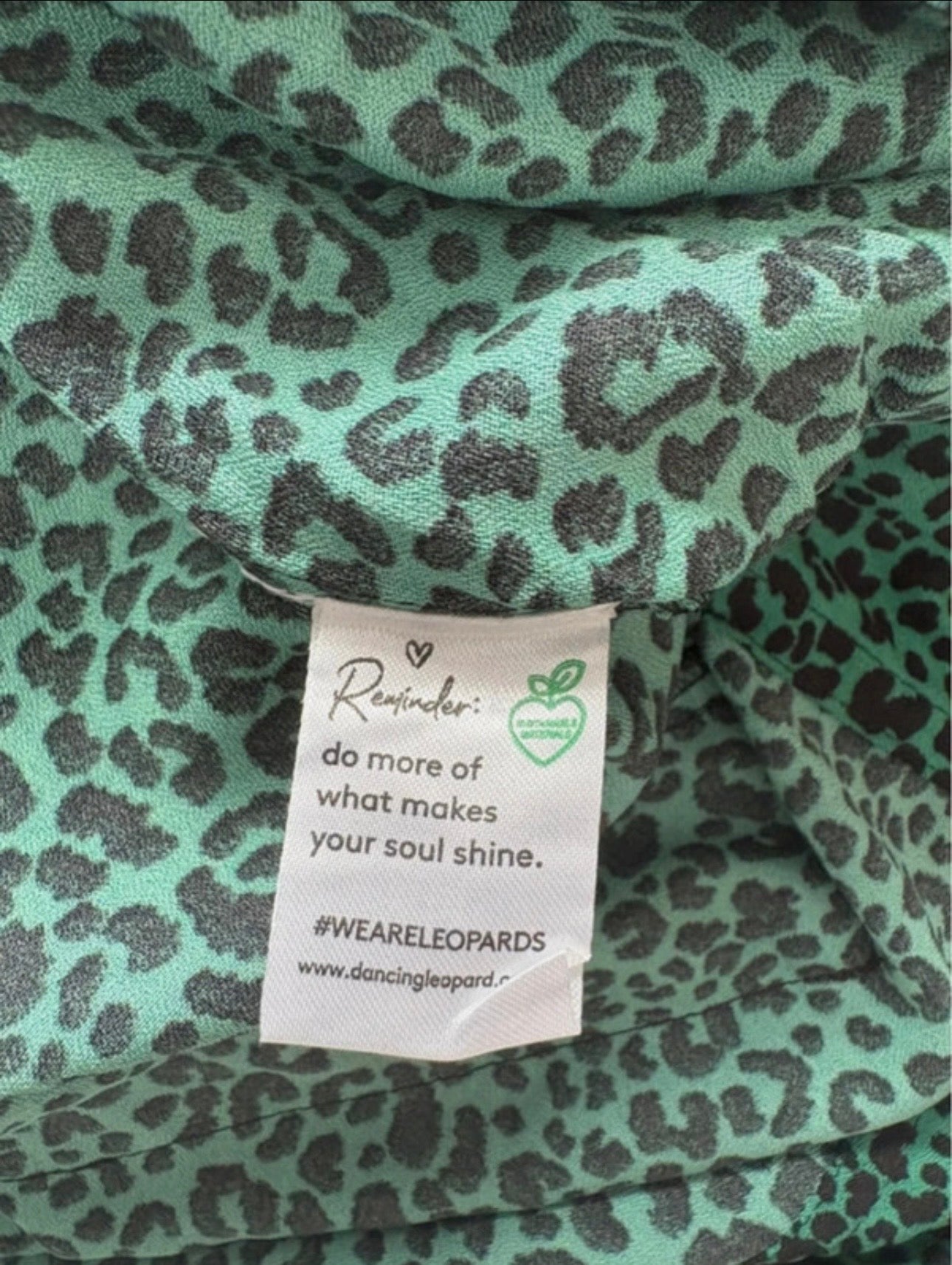 Dancing Leopard Roxanna Jumpsuit Colour Green/Black