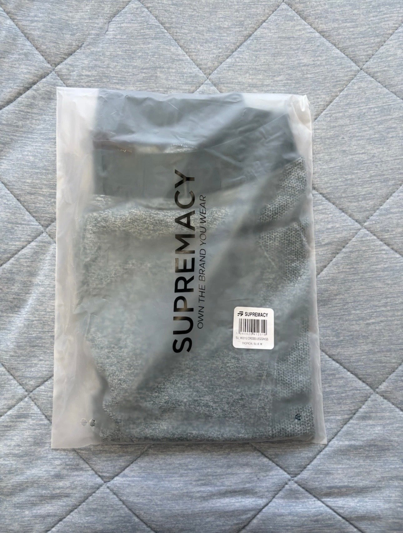 Supremacy Cross Leggings Colour Tropical Blue Size M