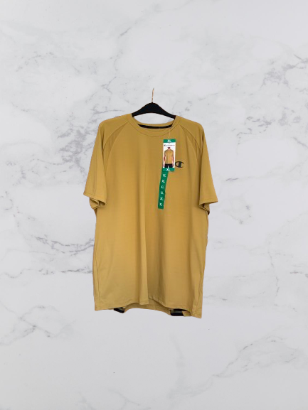 Champion Short Sleeve T-Shirt Colour Gold Chain Size XL