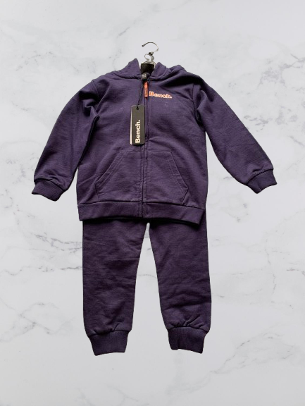 Bench Hooded Tracksuit Colour Navy Size 4-5 Years