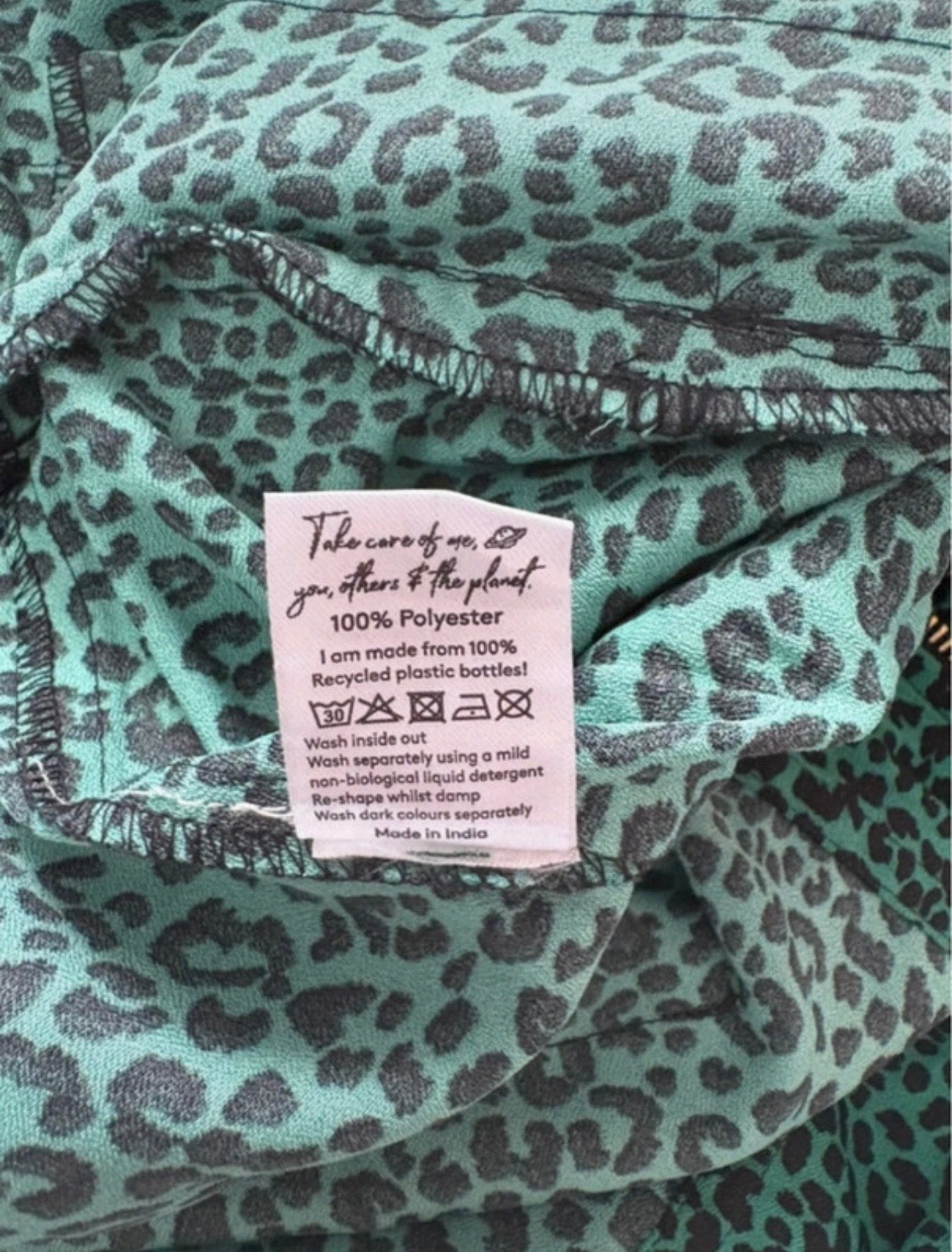 Dancing Leopard Roxanna Jumpsuit Colour Green/Black