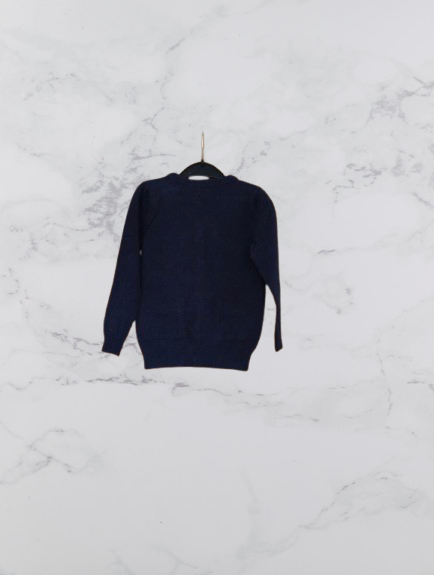 John Lewis Pocket Cardigan Colour Navy Size 3-4 Years