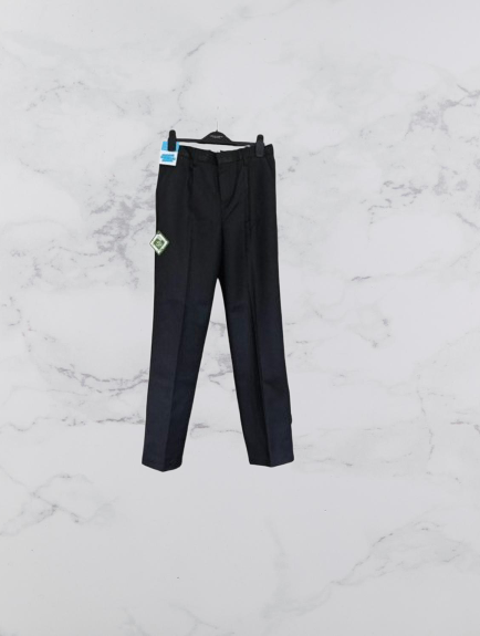 John Lewis Regular Fit Longer Length Trousers Colour Grey Size 10 Years