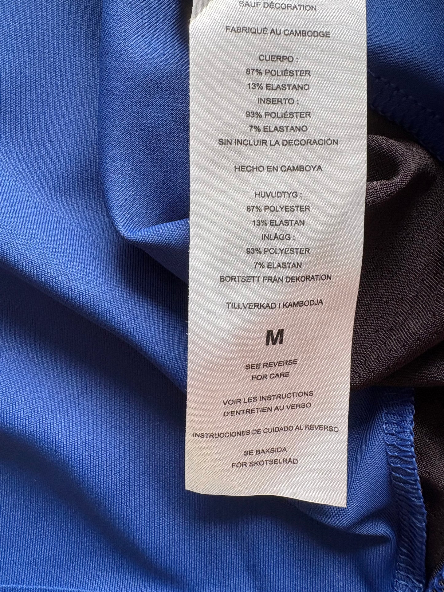 Champion Short Sleeve T-Shirt Colour Jewel Sapphire Size M
