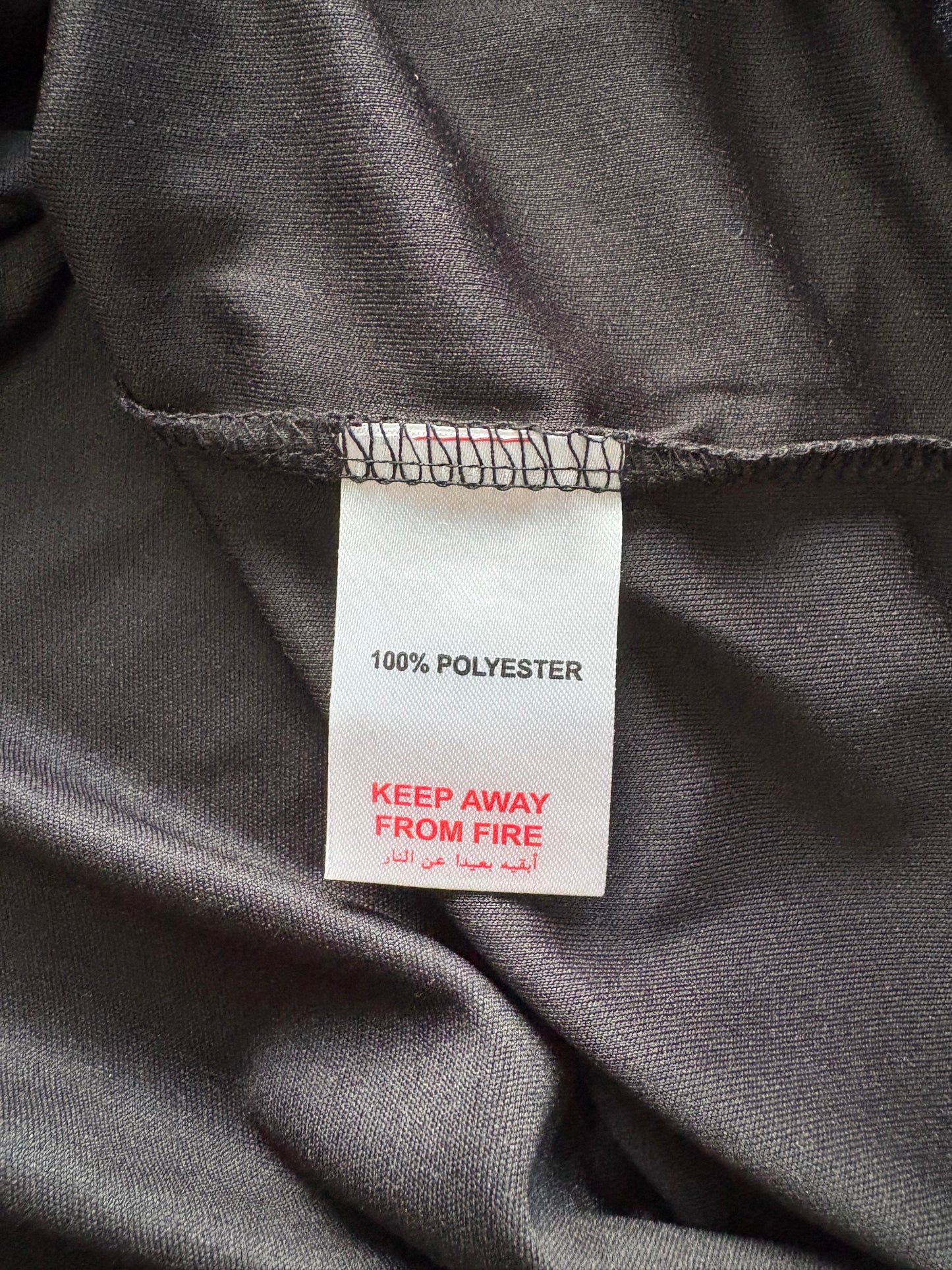 Rising V Neck Short Sleeve T-Shirt Colour Black Size M/L One Size 10-16