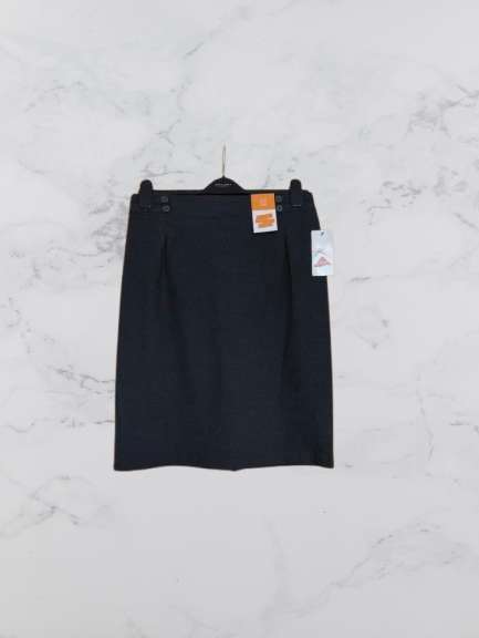 John Lewis Pencil Skirt Colour Grey Size 15 Years