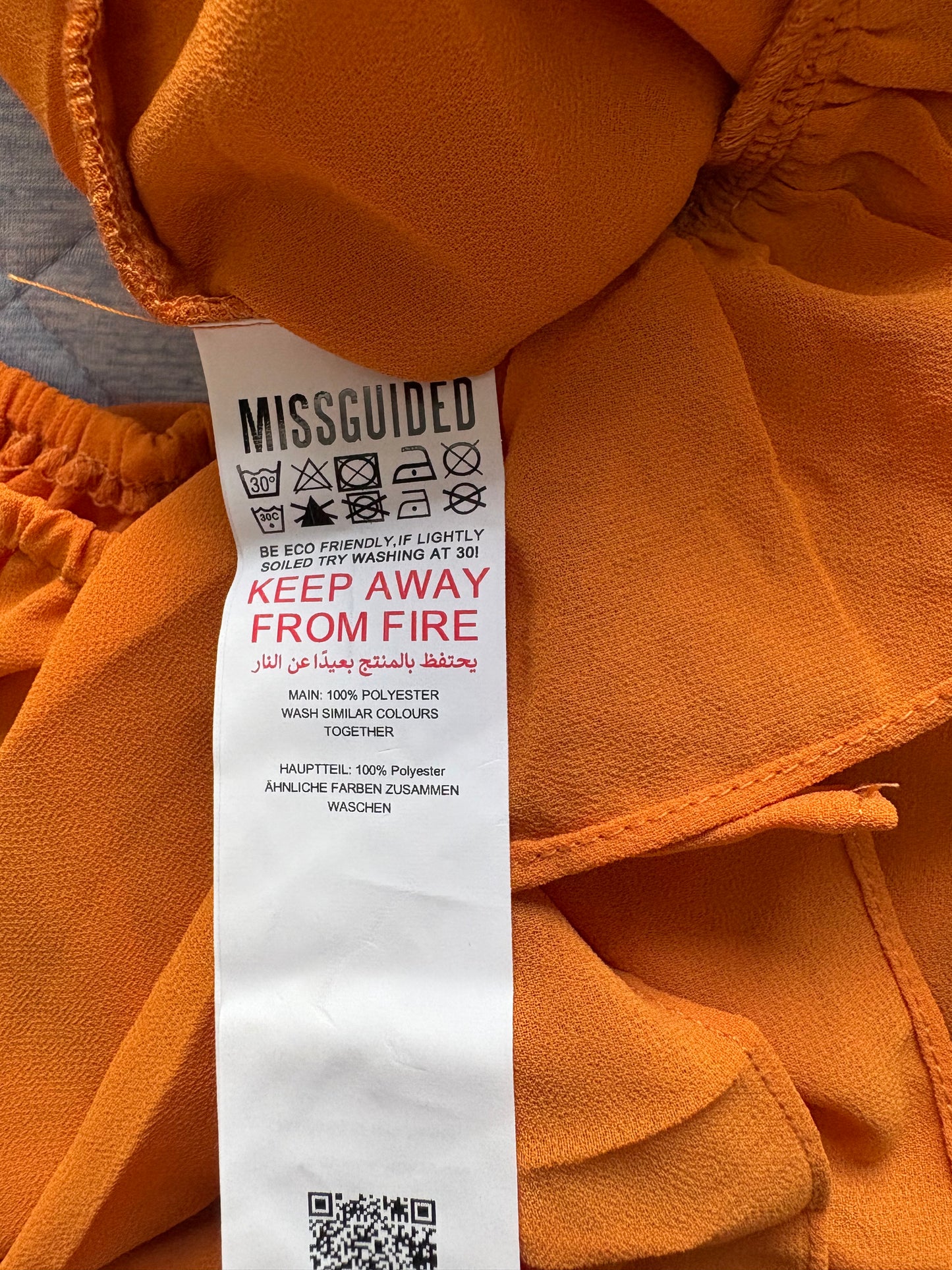 Missguided Bardot Short Sleeve Cropped Top Colour Tan Size 18