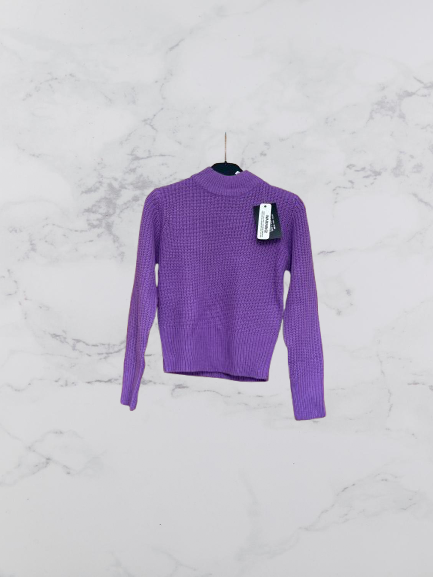 City Comfort knitted high neck jumper Colour Purple Size 5-6 Years