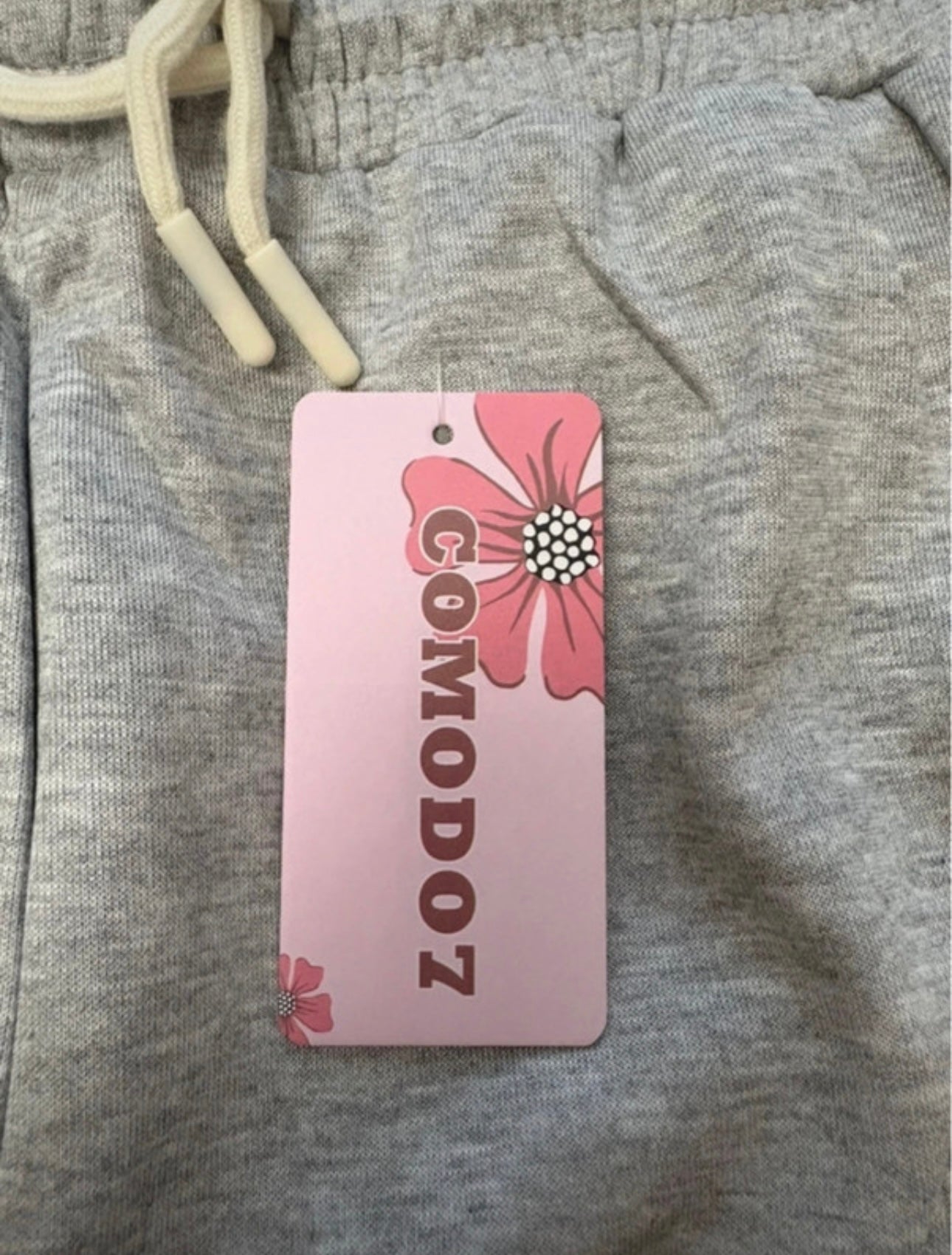 Comodo7 Flared Leg Jogging Trousers Colour Grey One Size 10-16