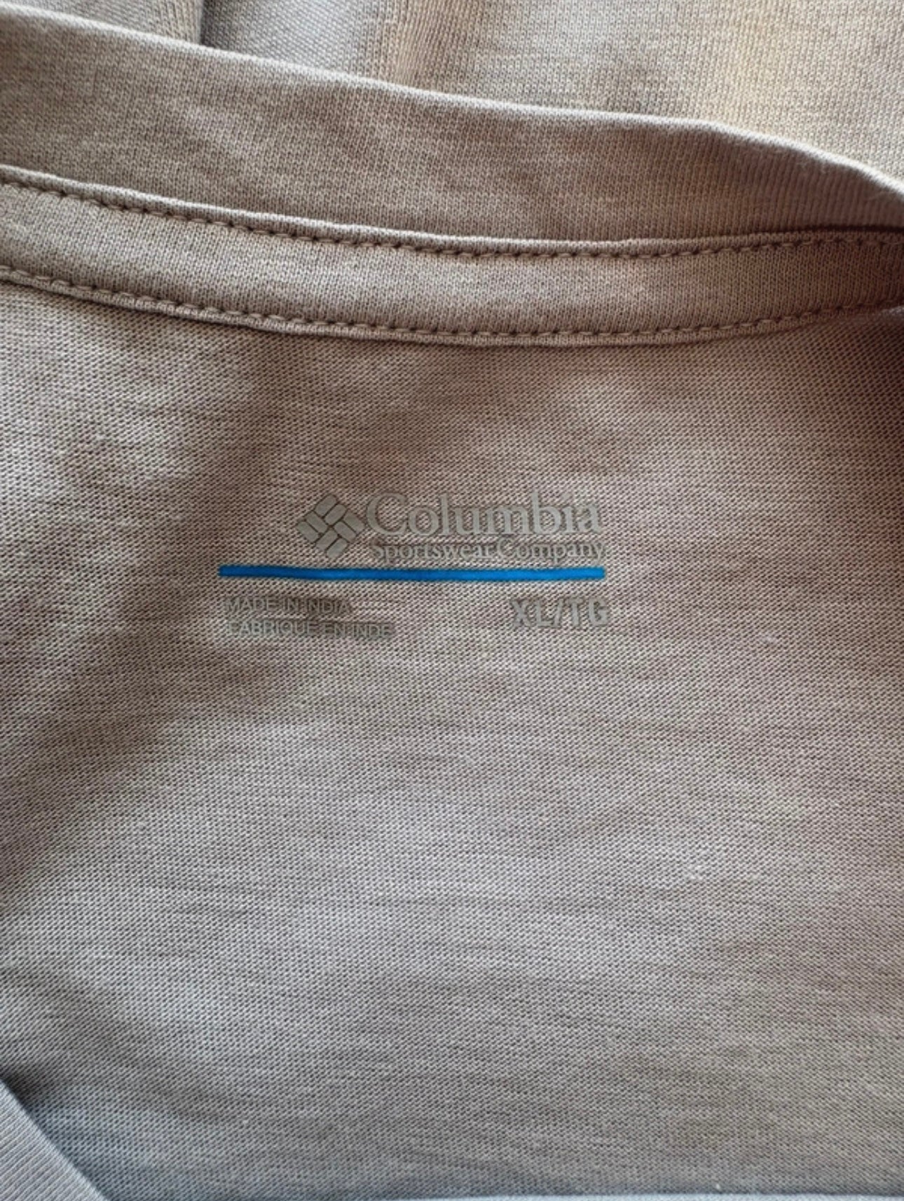 Columbia Short Sleeve T-Shirt Colour Grey Heather Size XL