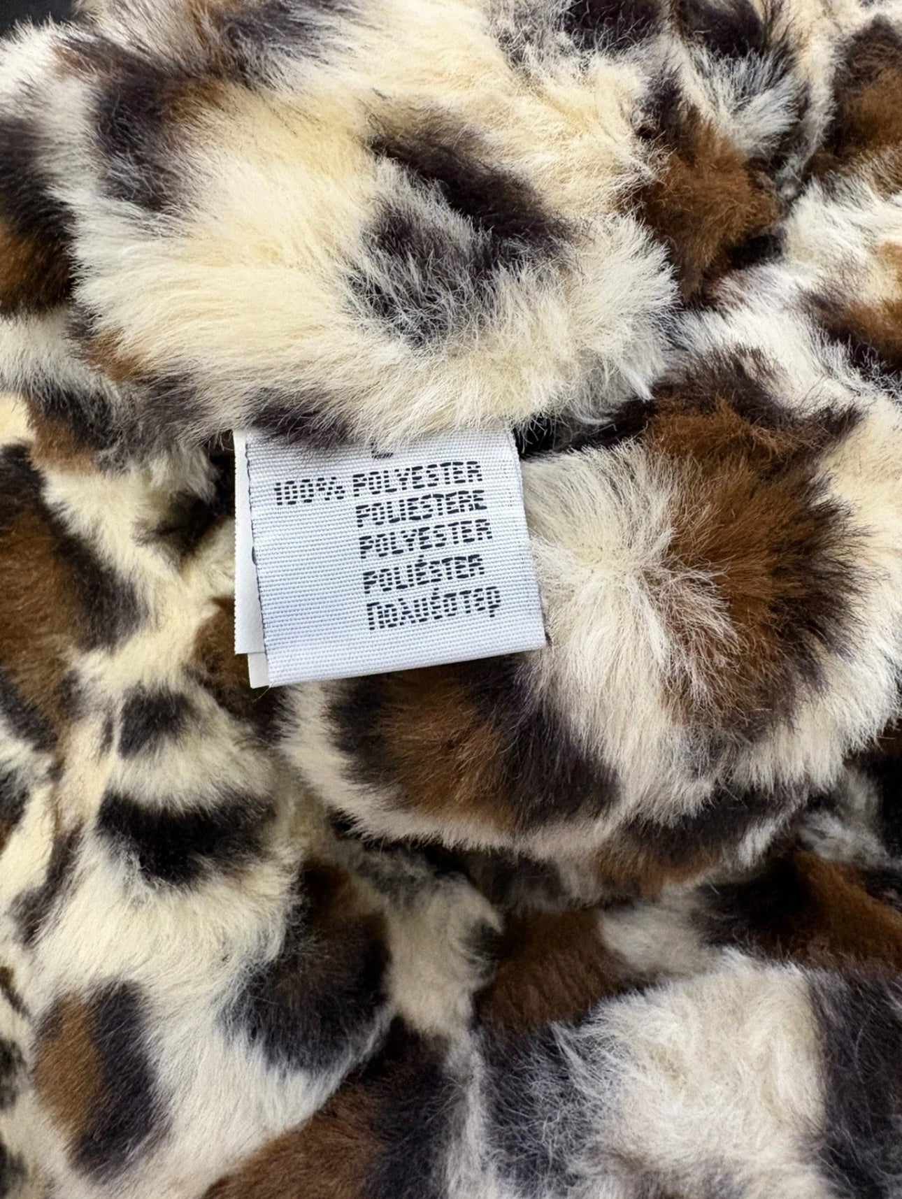 Bilin Reverse-able Faux Fur Hooded Jacket Colour Coffee Size L