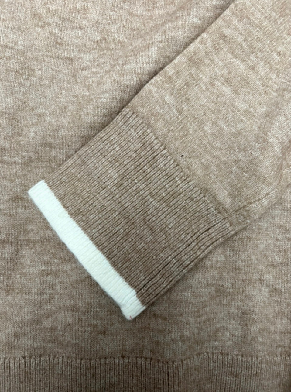 Papillonne Roll Neck Jumper Colour Beige One Size 10-22