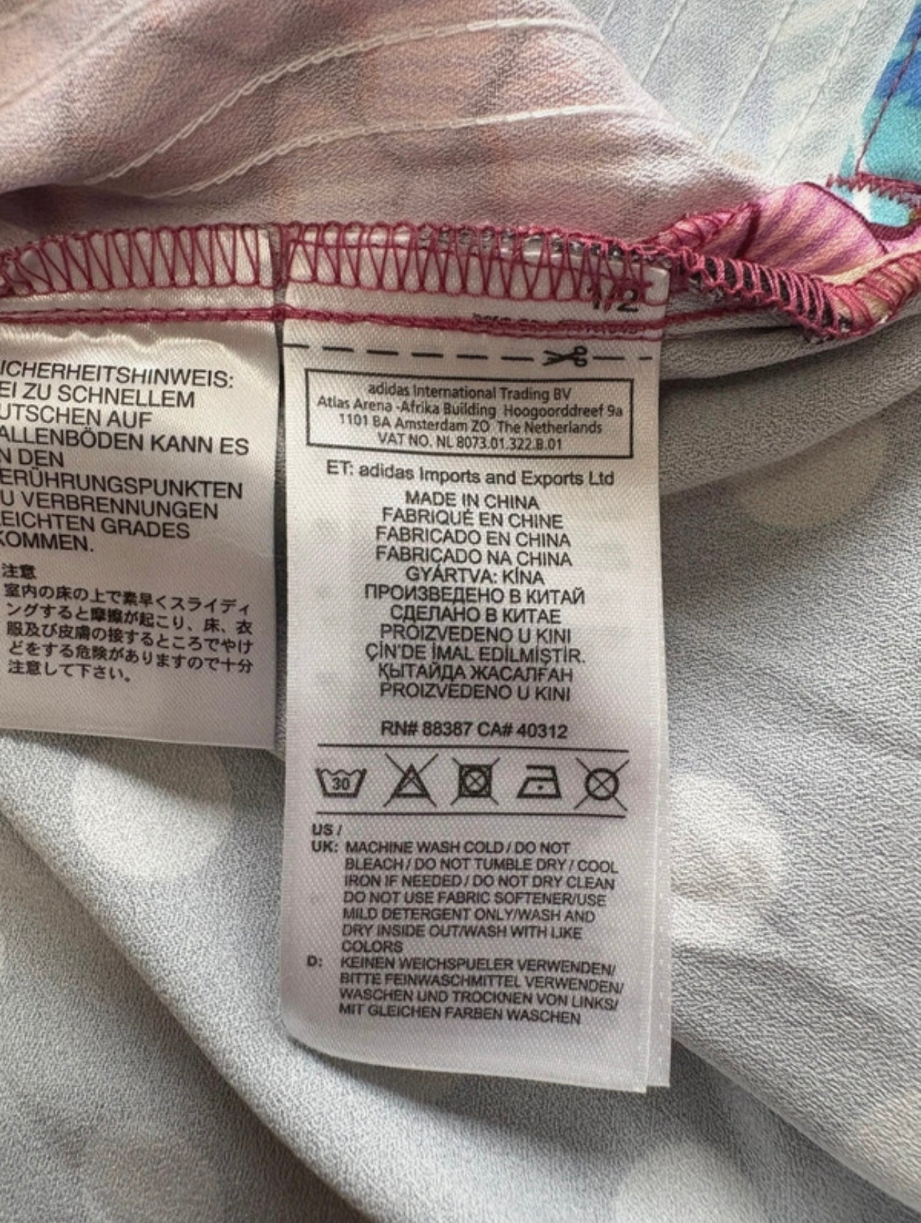 Adidas Originals Tank Dress Colour Multi Size 4