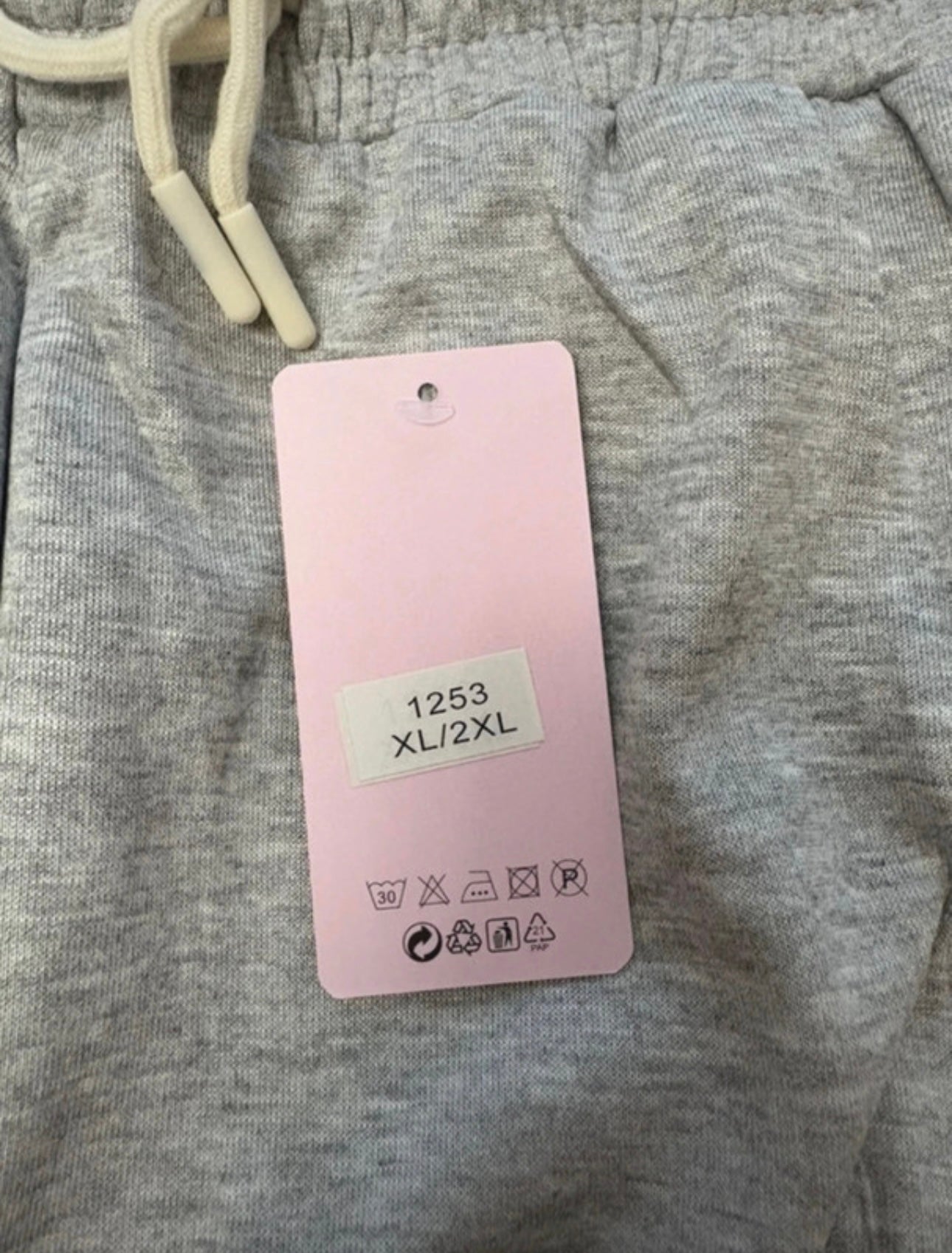 Comodo7 Flared Leg Jogging Trousers Colour Grey One Size 10-16