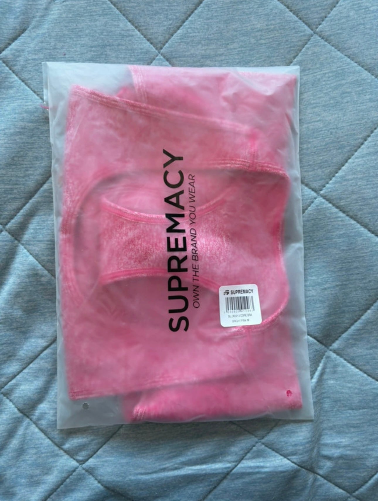 Supremacy Core Bra Top Colour Bright Pink