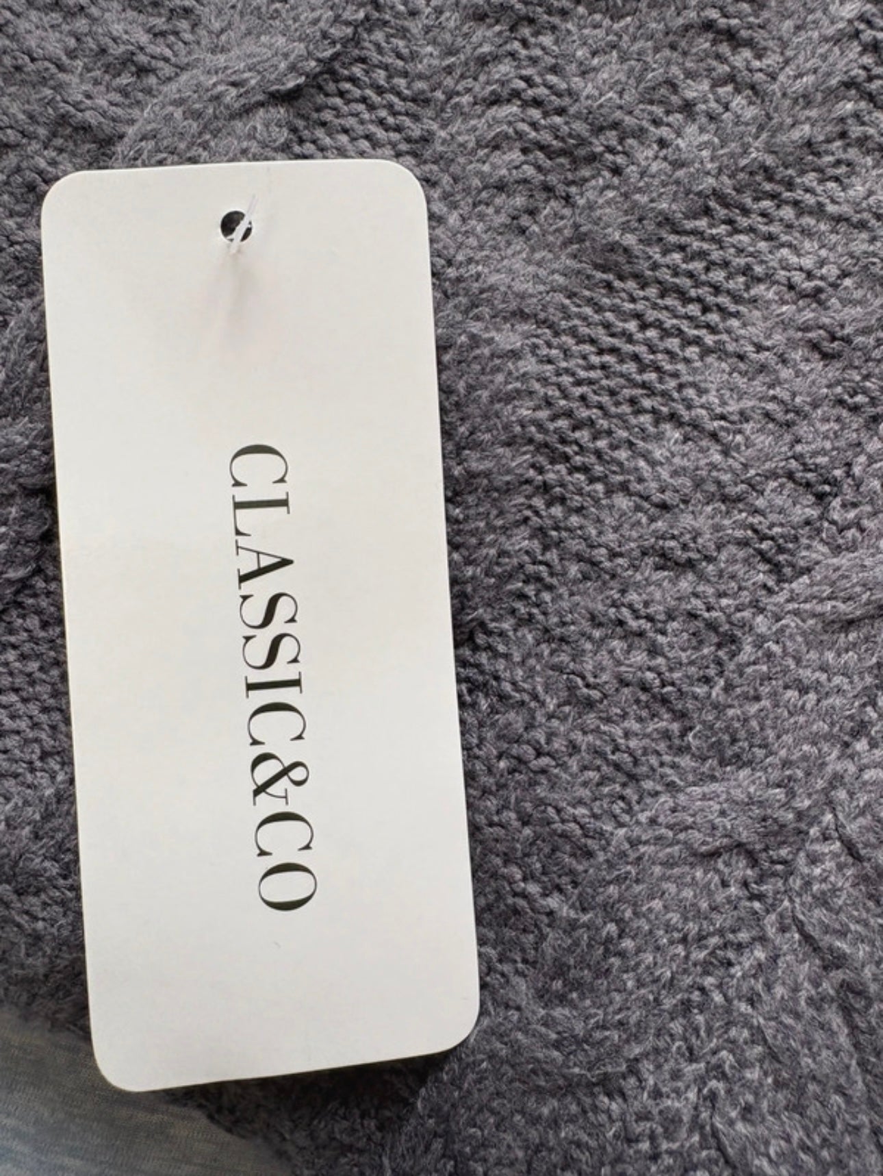 Classic&Co Knitted Lounge Set Colour Charcoal One Size 8-16