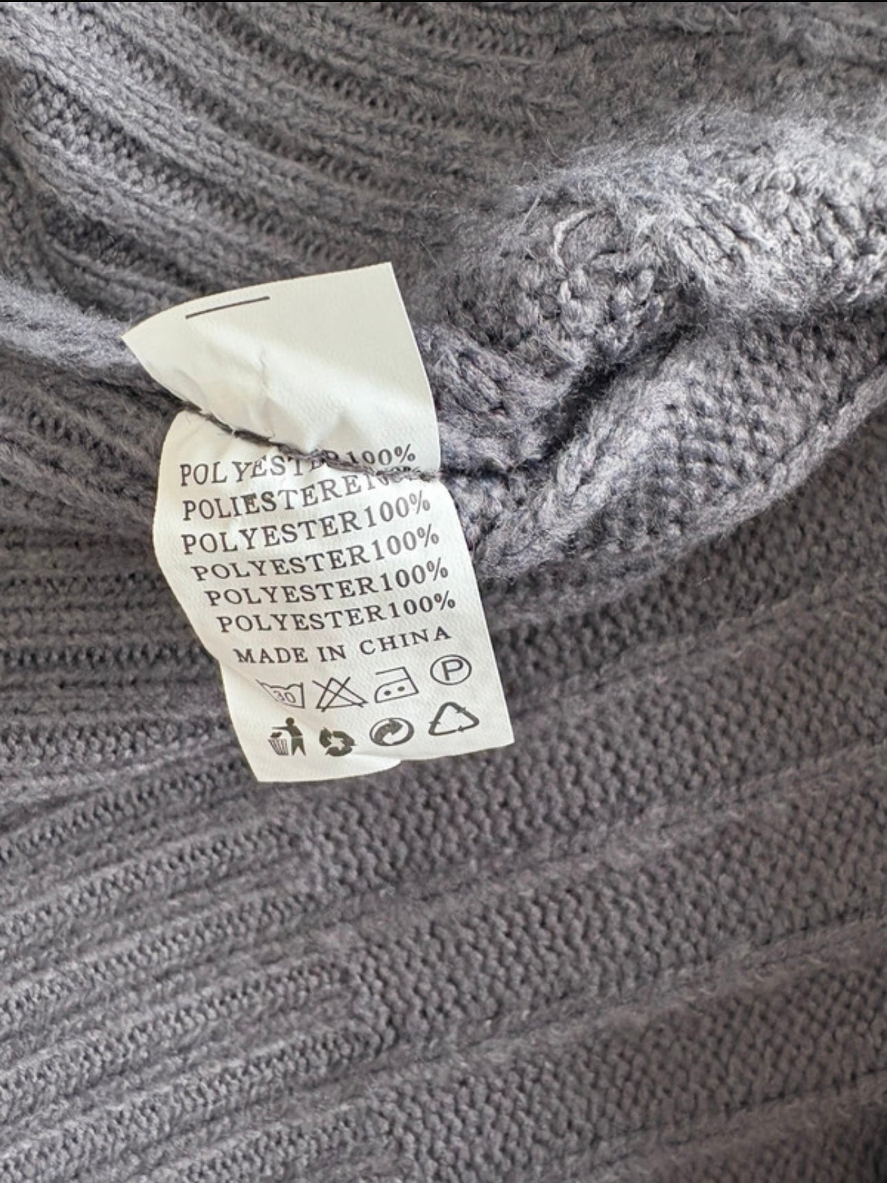 Classic&Co Knitted Lounge Set Colour Charcoal One Size 8-16