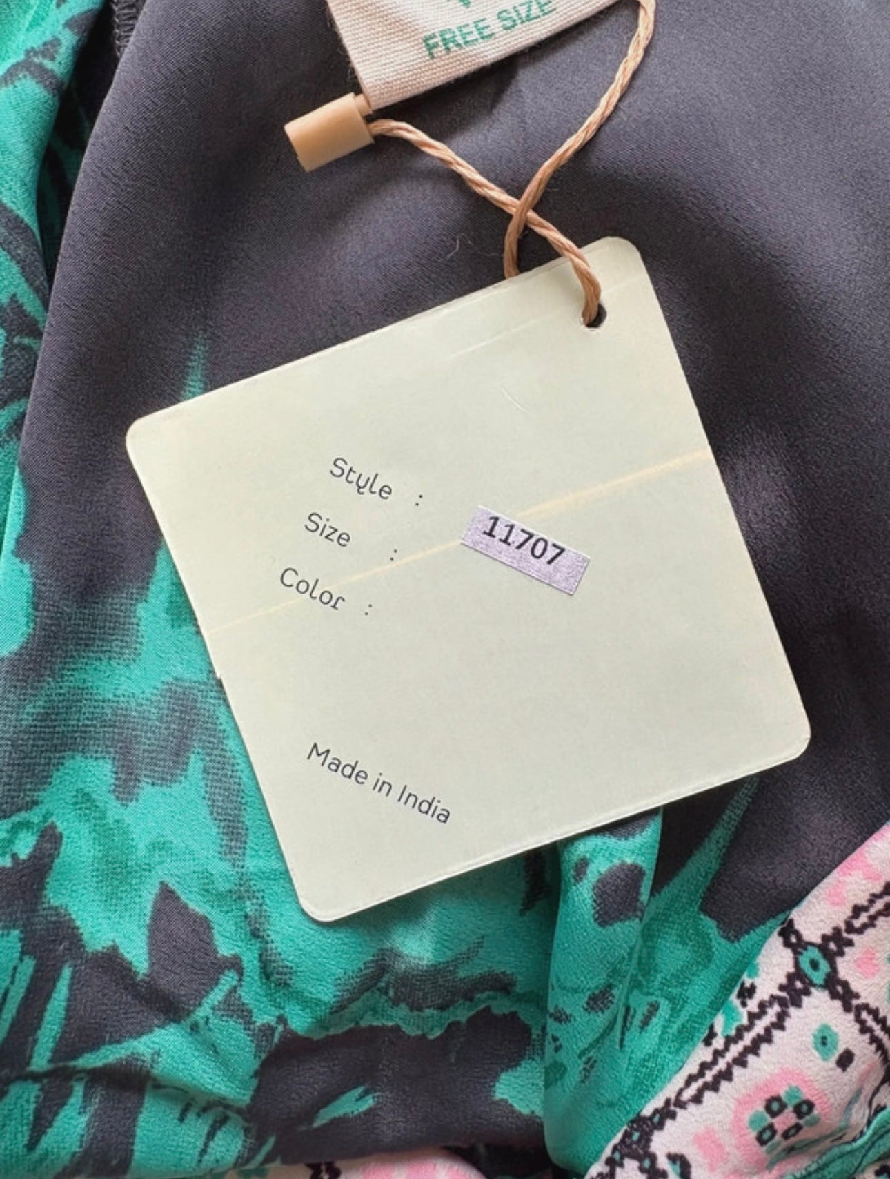 Bohemian Soul Halterneck Tie Backless Dress Colour Green Multi One Size 8-16