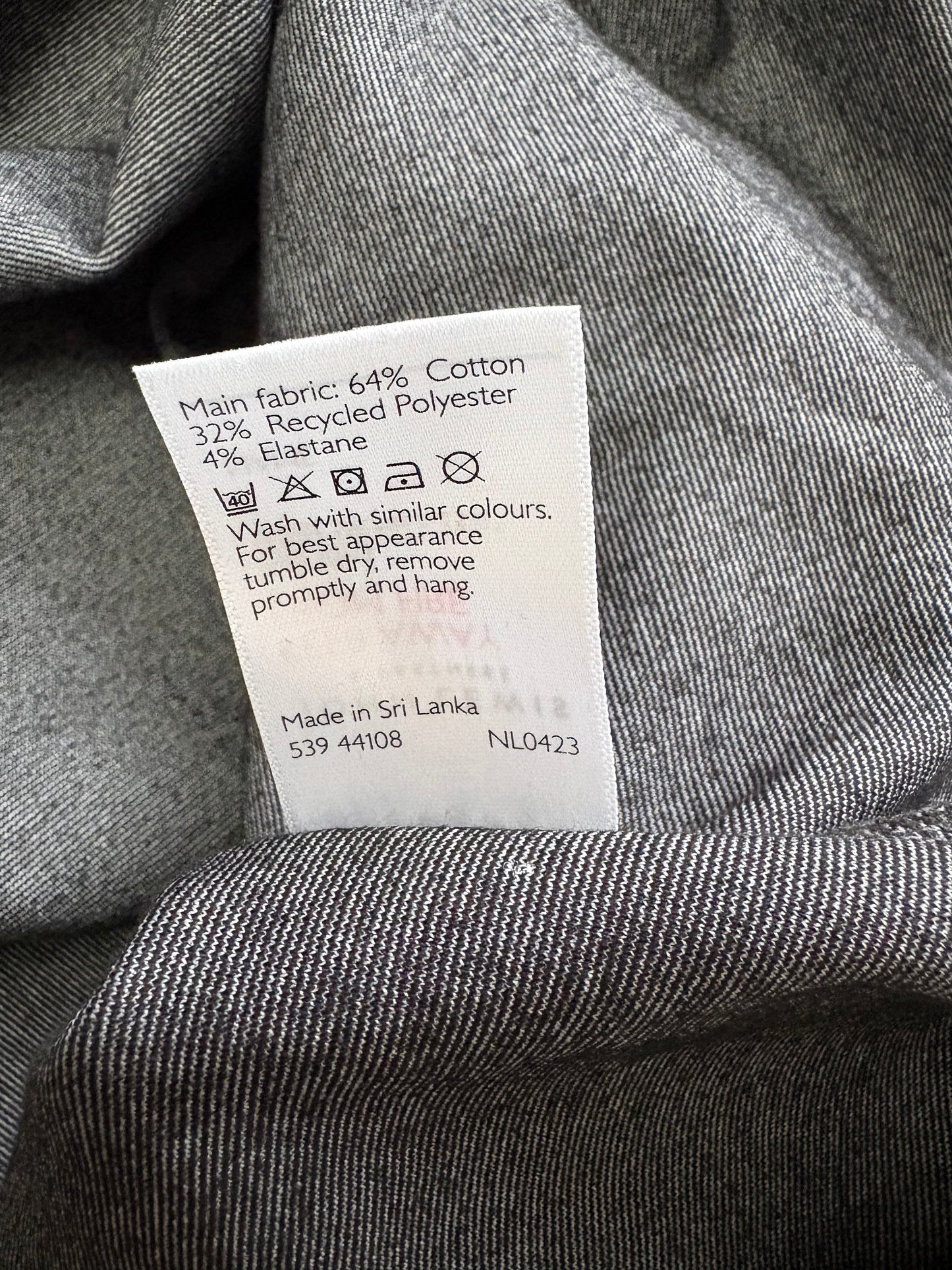 John Lewis Jersey Panel Pleated Skirt Colour Grey Size 10 Years