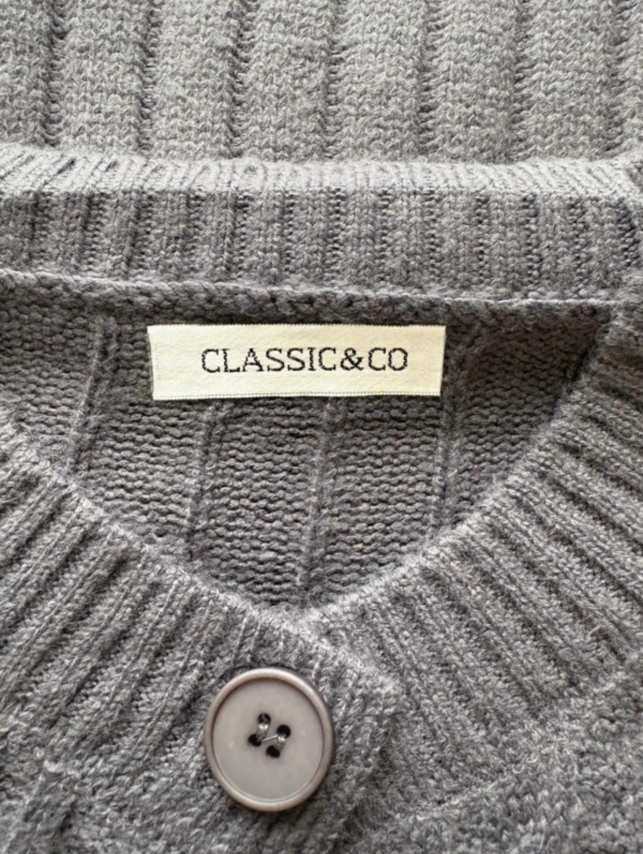 Classic&Co Knitted Lounge Set Colour Charcoal One Size 8-16