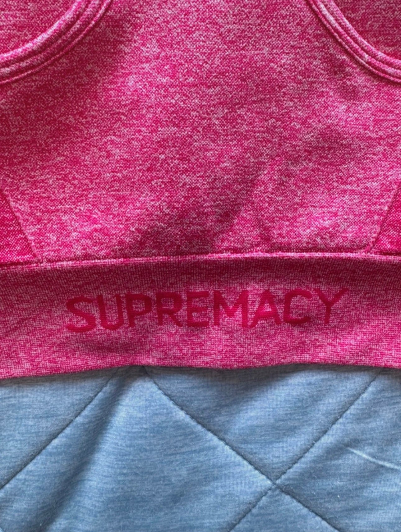 Supremacy Core Bra Top Colour Bright Pink