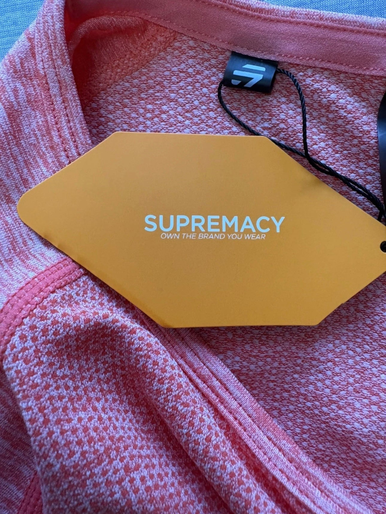 Supremacy Cross Crop Top Colour Peach