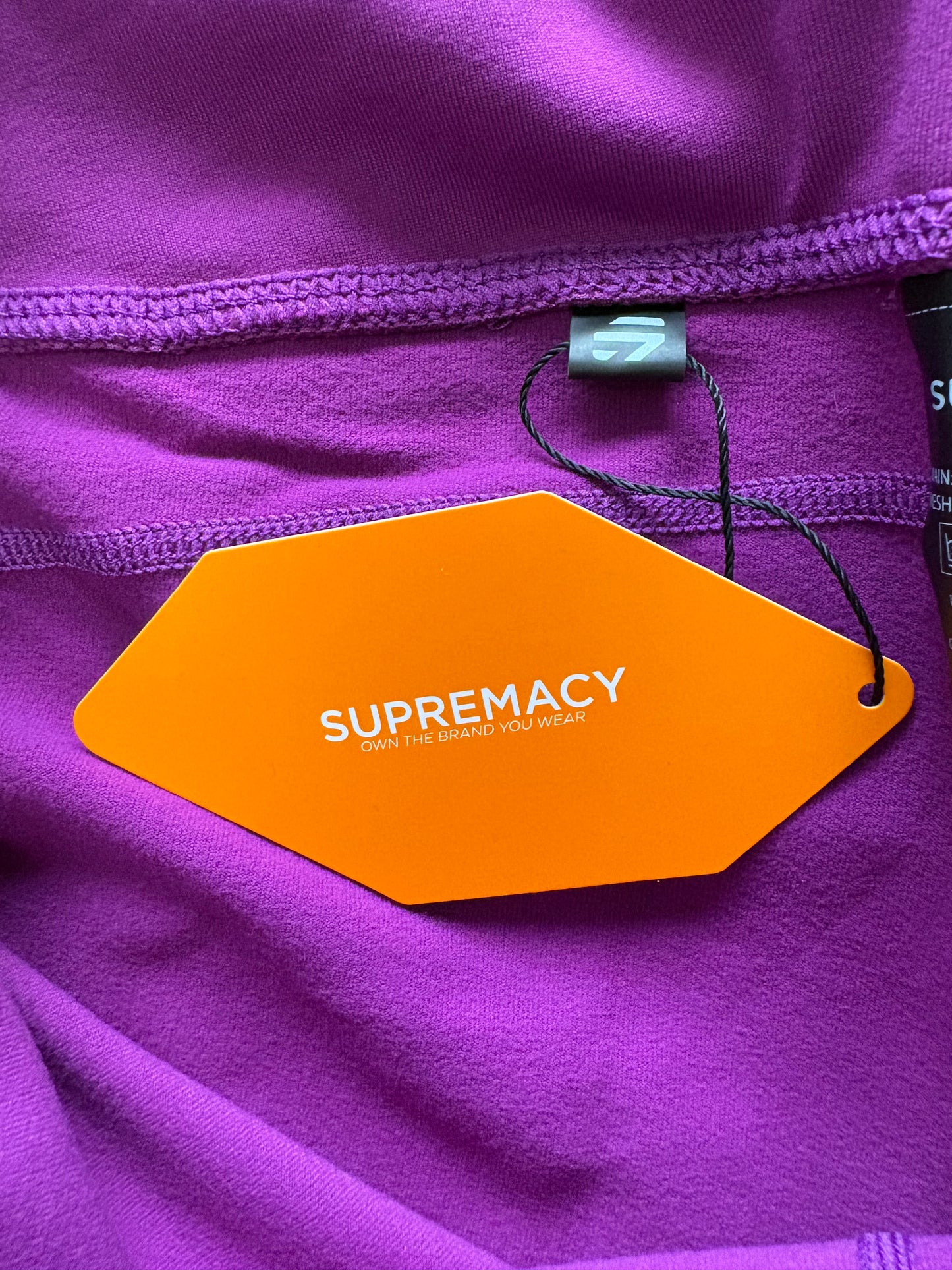 Supremacy Peak Shorts Colour Purple Size XL