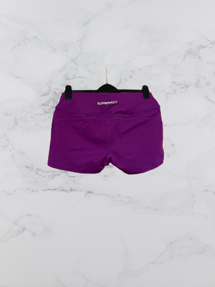Supremacy Peak Shorts Colour Purple Size XL