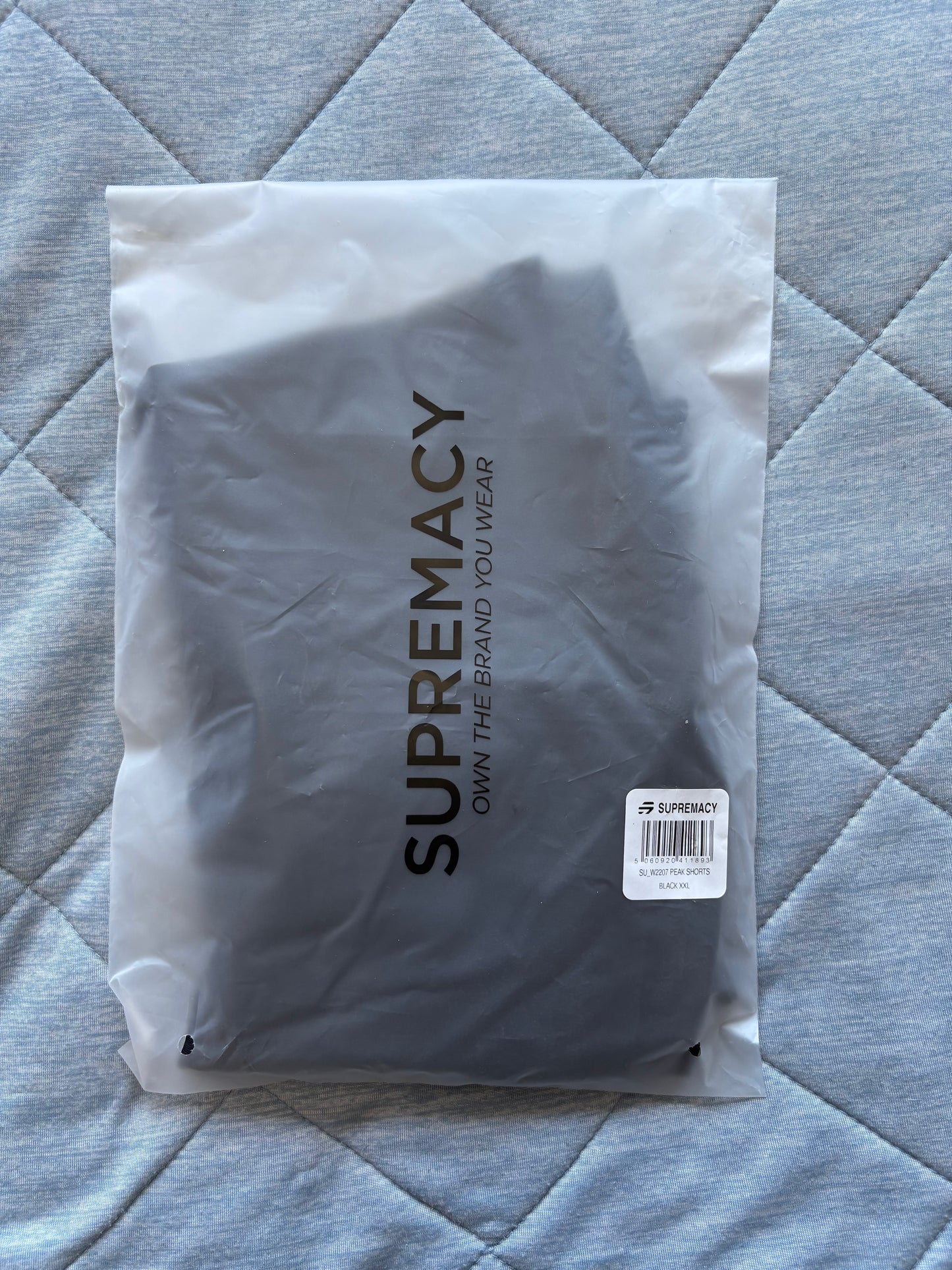 Supremacy Peak Shorts Colour Black Size XXL