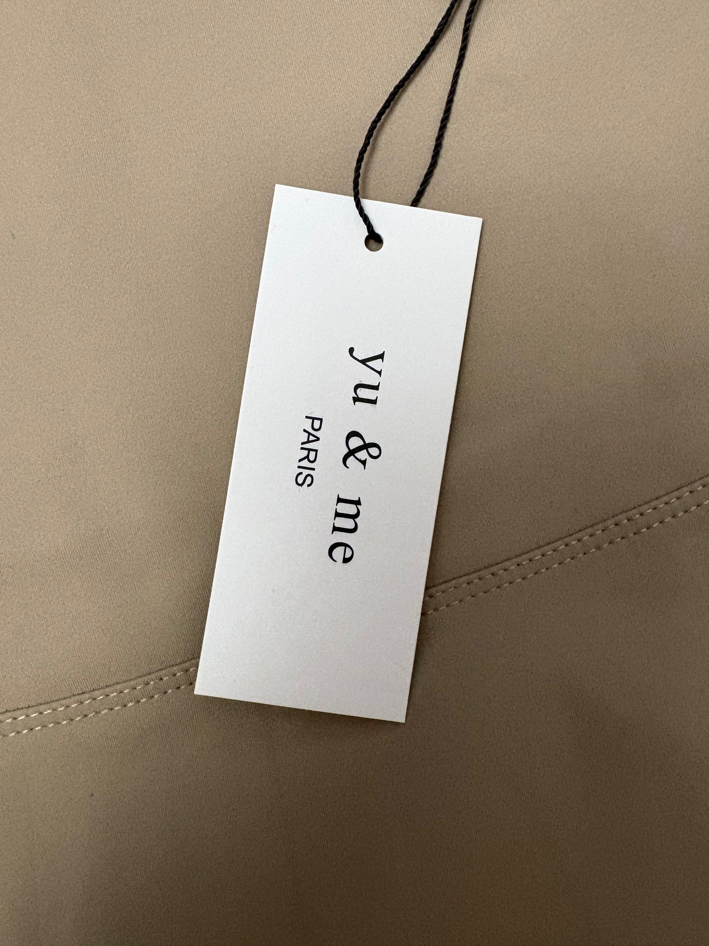 Yu & Me Cycling Shorts Colour Mocha Size M/L UK Size 8/10