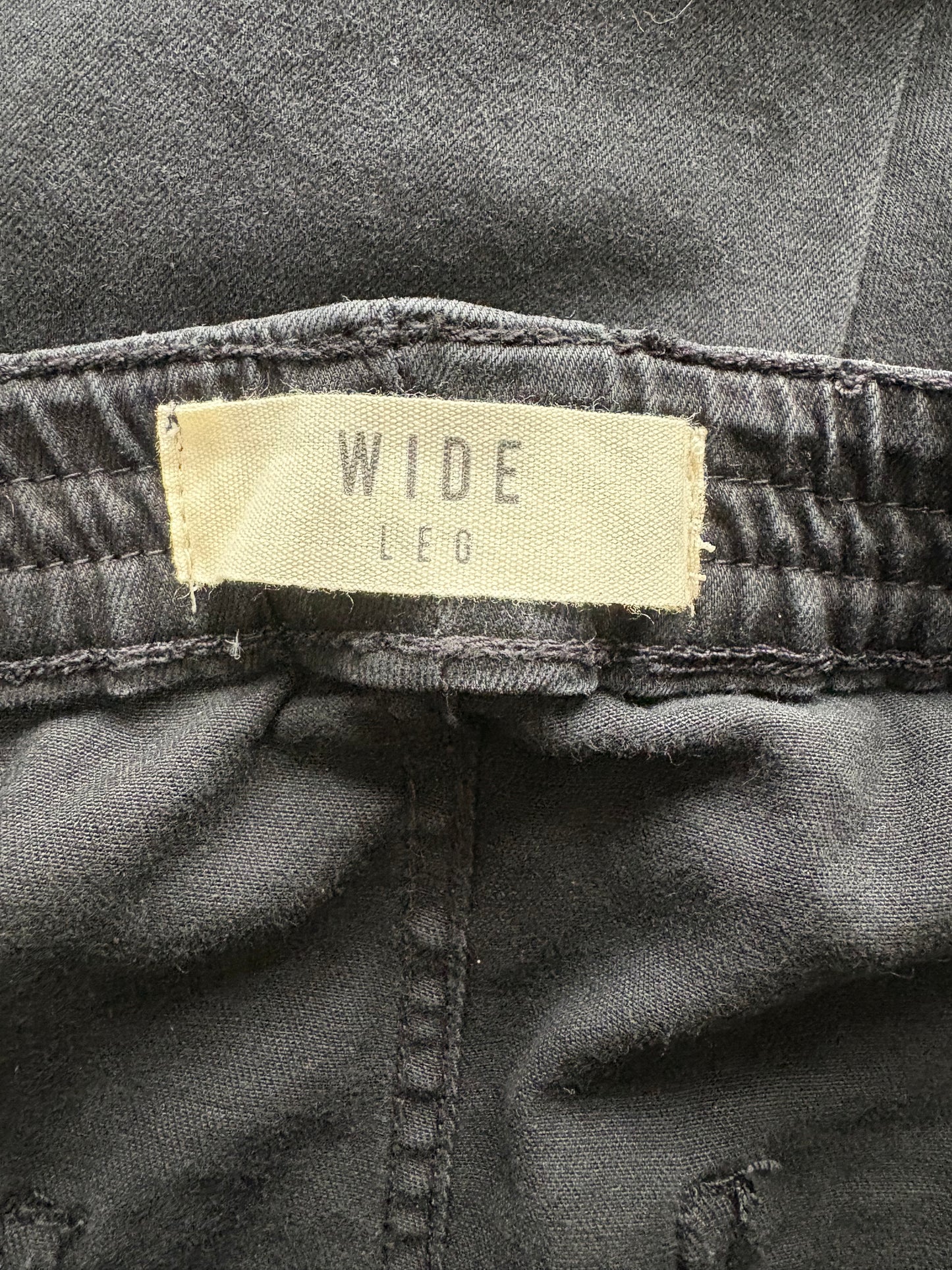 Yours Clothing Wide Leg Trousers Colour Black Size 24