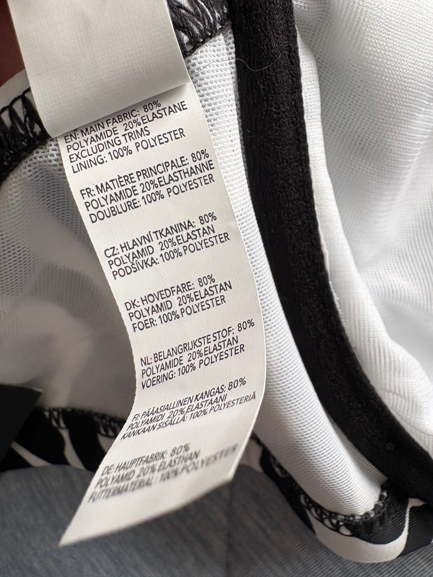 Pour Moi Glamazon Non Padded Underwired Top Colour Black/White Size 36F