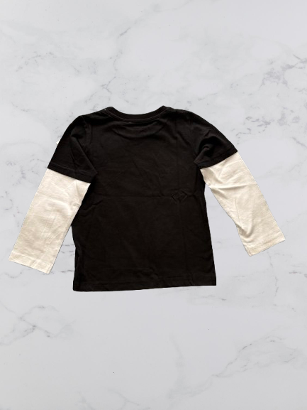 M&Co 'Christmas' Long Sleeve Top Colour Black Multi Size 4-5 Years