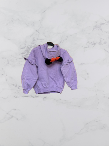 Disney @ V by Very Hooded 'Minnie Mouse' Jumper Colour Lilac Multi Size 6-7 Years