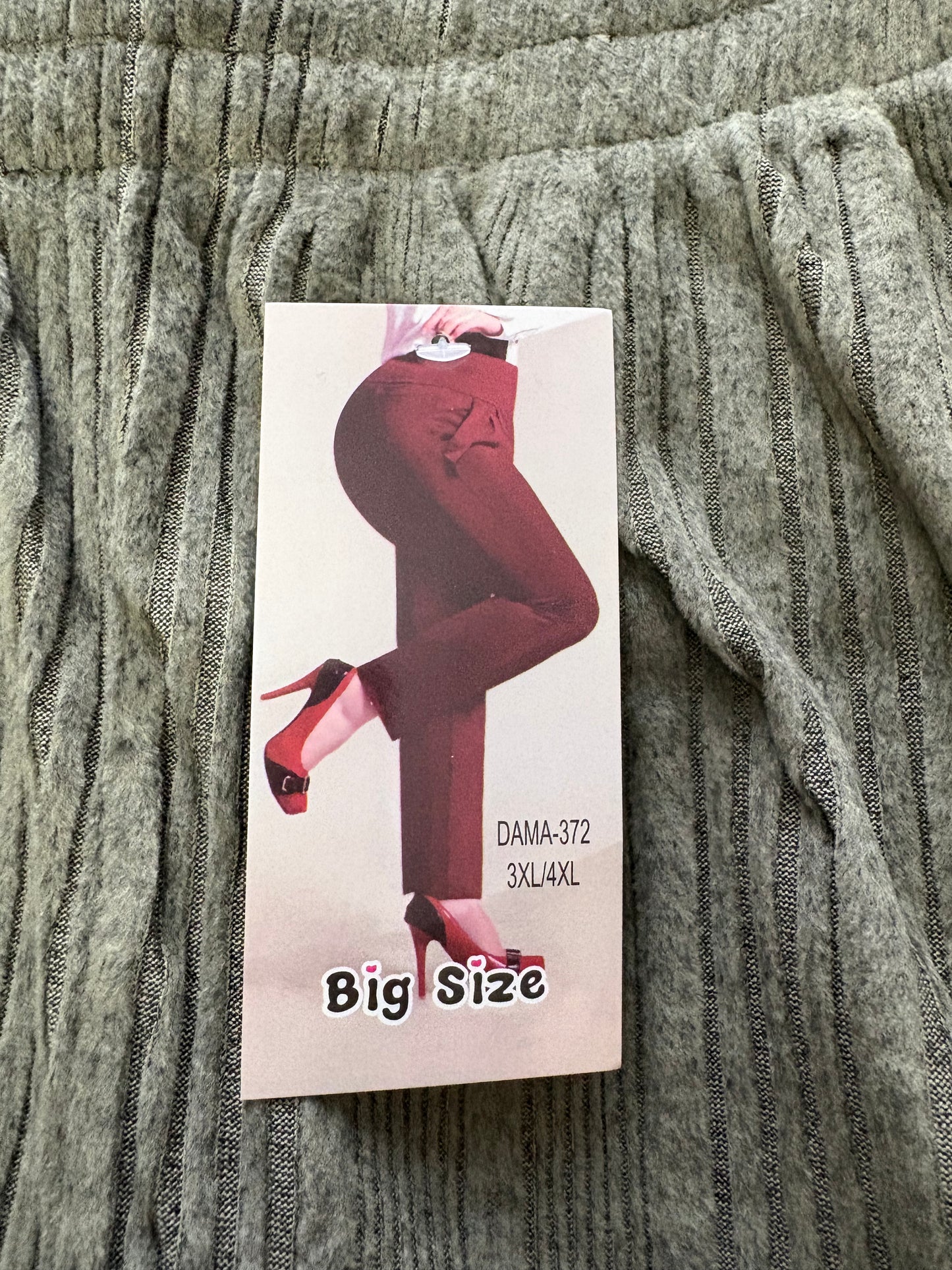 Big Size Wide Leg Trousers Colour Khaki Size 3XL/ 4XL One Size 10-16