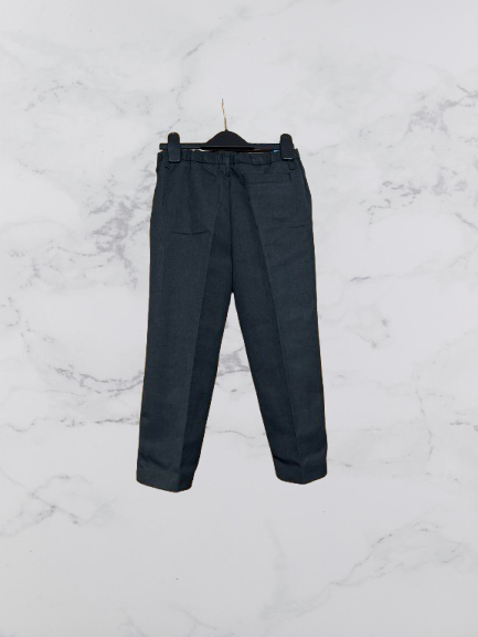 John Lewis Generous Fit Trousers Colour Dark Grey Size 5 Years