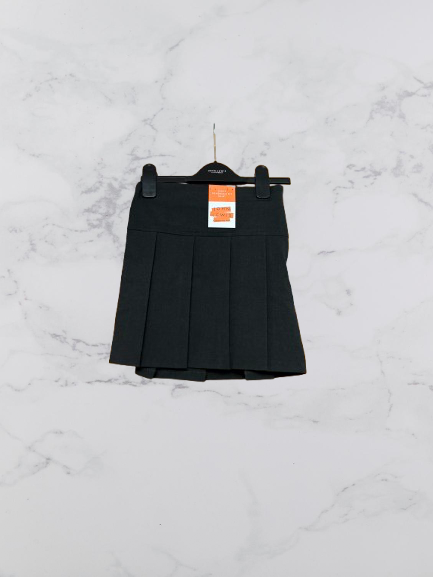 John Lewis Generous Fit Skirt Colour Grey Size 4 years