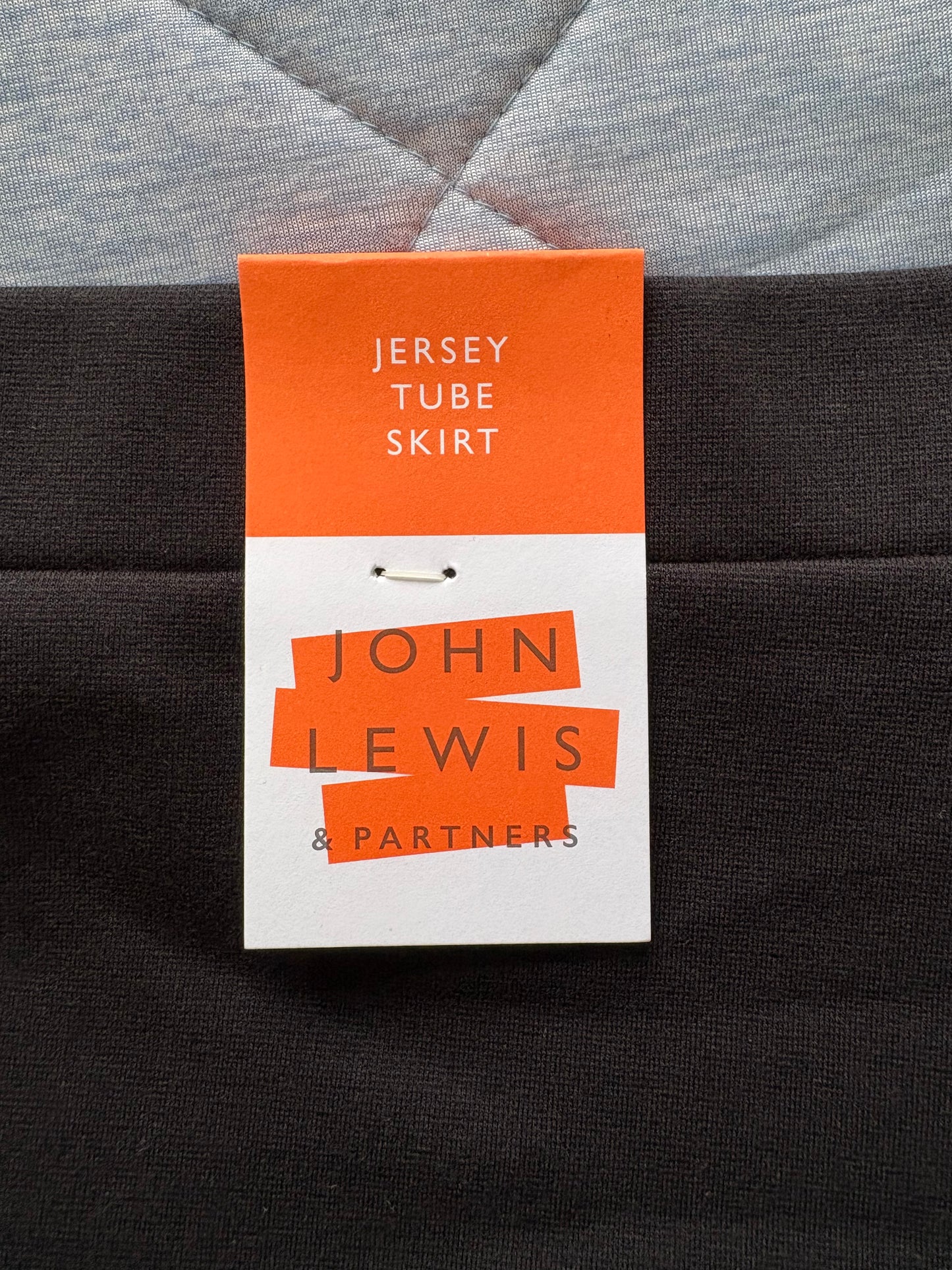 John Lewis Jersey Tube Skirt Colour Black Size 10 Years